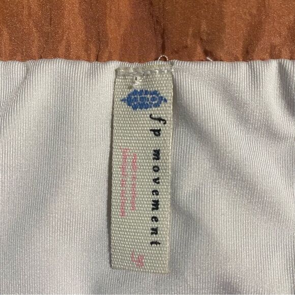 FP Movement Way Home Shorts in Brushed Apricot High Rise Relax Fit Size Large - Picture 13 of 15